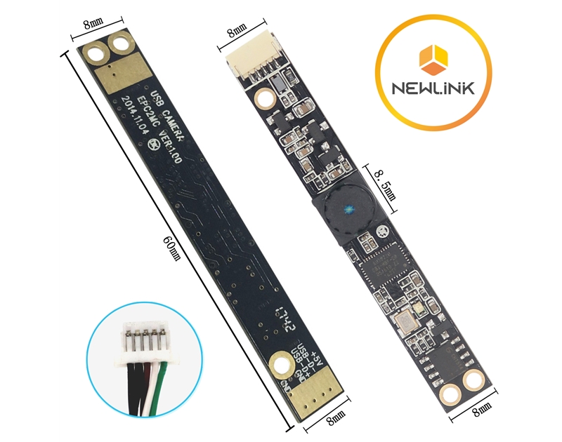 Newlink UVC Webcam High Resolution Development CMOS Sensor test Board Hidden hd 30fps/60fps 1080P Mini 2MP USB Camera Module