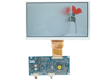 7 Inch 1024x600 TFT LCD Display Module RGB Interface High Brightness 1000 Nits for Industrial Control